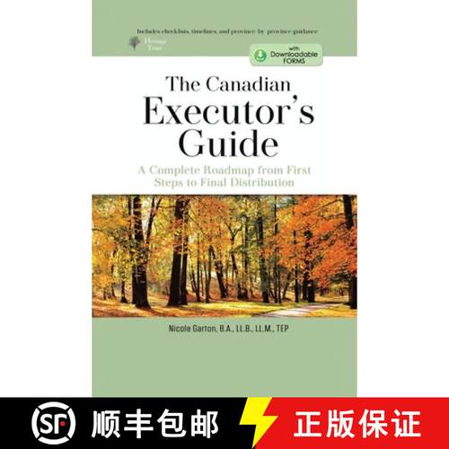 【3-4周达】The Canadian Executor's Guide: A Complete Roadmap From First Steps to Final Distribution [9781834387253]