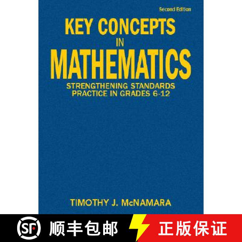 【3-4周达】Key Concepts in Mathematics: Strengthening Standards Practice in Grades 6-12 (Second Edition) [9781412938419]