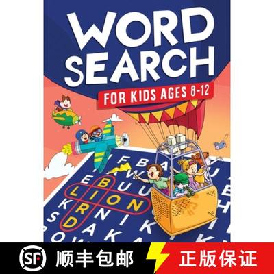 预订 Word Search for Kids Ages 8-12: Awesome Fun Word Search Puzzles With Answers in the End - Sight ... [9781954392427]
