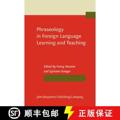 【3-4周达】精装 Phraseology in Foreign Language Learning and Teaching [9789027232441]