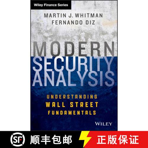 【3-4周达】精装 Modern Security Analysis: Understanding Wall Street Fundamentals [Wiley金融] [9781118390047]