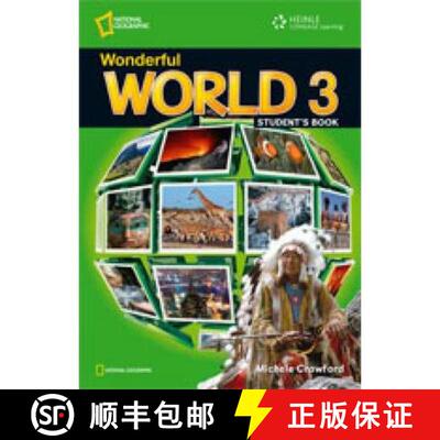 【3-4周达】Wonderful World 3 with Pupil's CD-ROM [9781111402174]