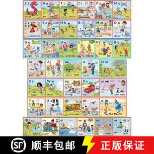 Frieze 9781844146932 4周达 Letters Precursive Wall Phonics Jolly