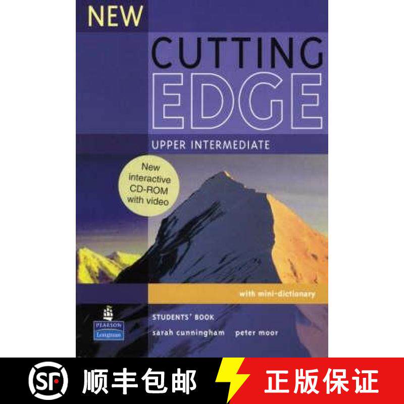 【3-4周达】New Cutting Edge Upper Intermediate Students Book and CD-Rom Pack [9781405852302]