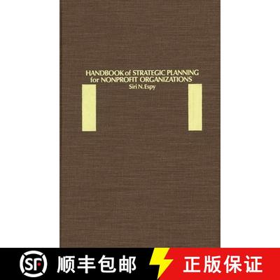 【3-4周达】Handbook of Strategic Planning for Nonprofit Organizations [9780275923426]