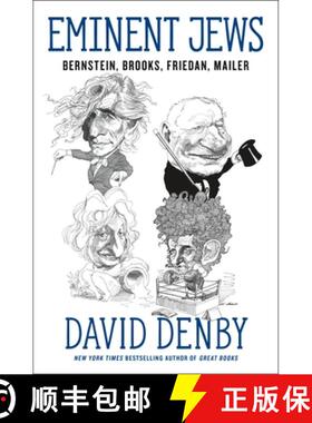 【3-4周达】Eminent Jews: Bernstein, Brooks, Friedan, Mailer [9781250193407]