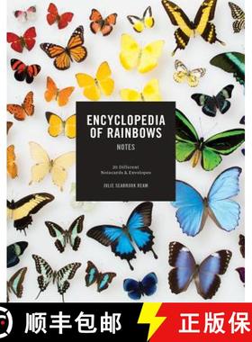 【3-4周达】Encyclopedia of Rainbows Notes: 20 Different Notecards & Envelopes [9781452155340]