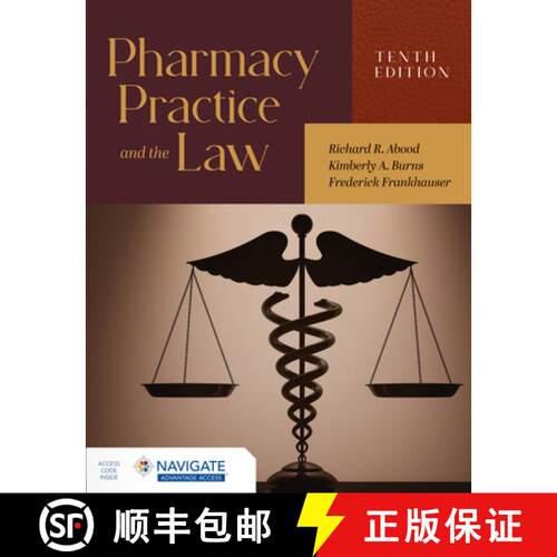 【3-4周达】Pharmacy Practice and the Law with Navigate Advantage Access [9781284280135]