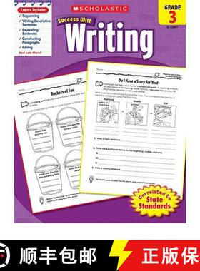 预订 Scholastic Success with Writing: Grade 3 Workbook [9780545200776]