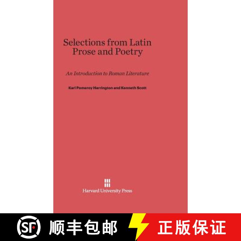 【3-4周达】Selections from Latin Prose and Poetry: An Introduction to Roman Literature [9780674497405]