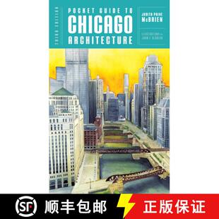 【3-4周达】Pocket Guide to Chicago Architecture (Third Edition) [9780393733938]
