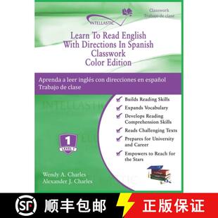【3-4周达】Learn To Read English With Directions In Spanish Classwork: Color Edition [9781945738173]