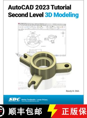 【3-4周达】AutoCAD 2023 Tutorial Second Level 3D Modeling [9781630575052]