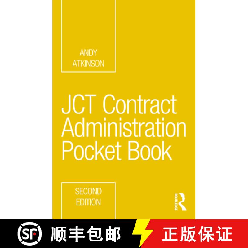 【3-4周达】JCT Contract Administration Pocket Book [9780367632786]