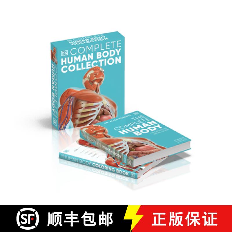 【3-4周达】The Complete Human Body Collection: 2-Book Box Set - Human Body Reference Guide and Anatom... [9780744086072]