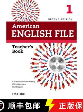 【3-4周达】American English File Second Edition: 1 Teacher's Book with Test and Assessment CD-ROM [9780194776332]