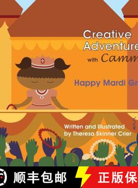 【3-4周达】Creative Adventures with Cammy: Happy Mardi Gras [9780985654917]