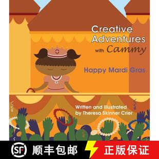 【3-4周达】Creative Adventures with Cammy: Happy Mardi Gras [9780985654917]