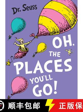 【3-4周达】OH PLACES YOULL GO_DR SEUSS PB [9780007413577]