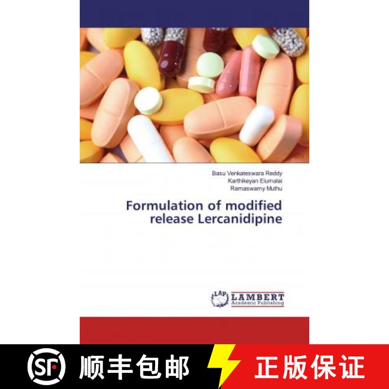 预订 Formulation of modified release Lercanidipine [9786139941018]