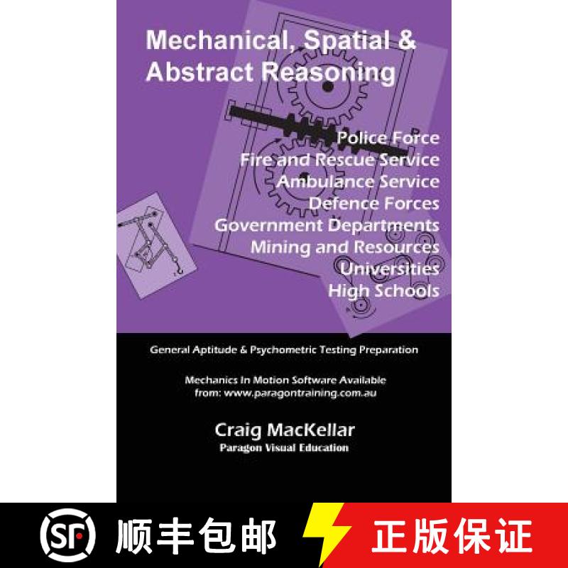 【2-3周达】Mechanical, Spatial & Abstract Reasoning [9781925209365]