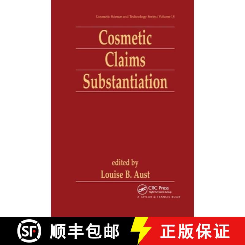 【3-4周达】Cosmetic Claims Substantiation [9780367400811]
