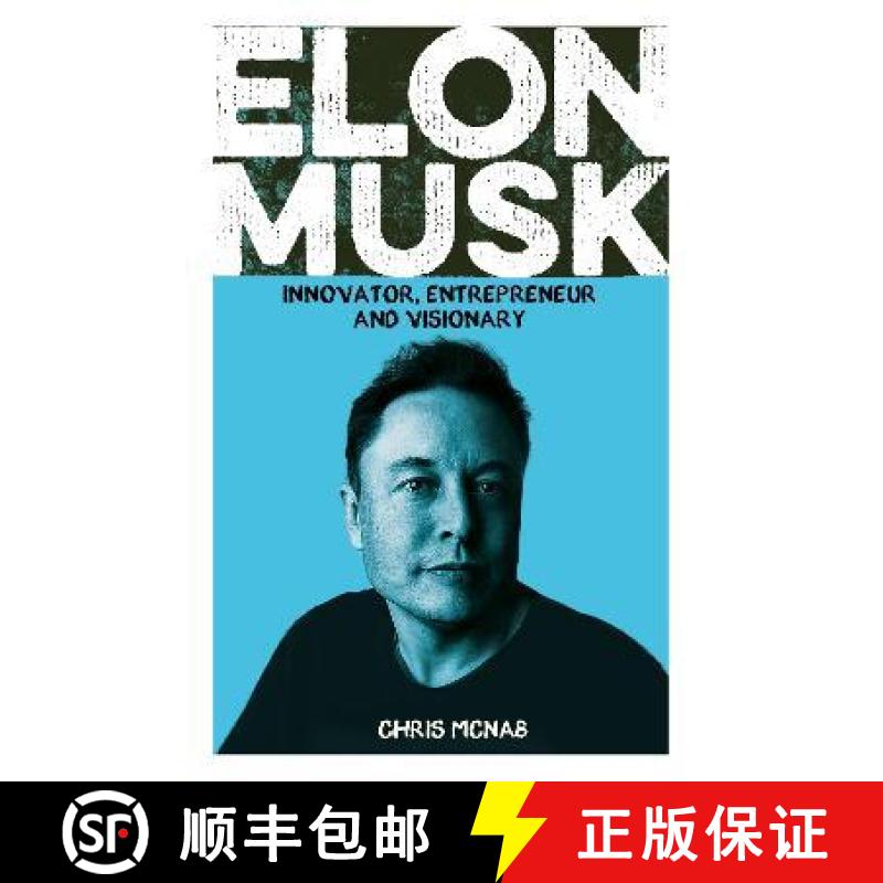 【2-3周达】Elon Musk: Innovator, Entrepreneur and Visionary [9781789501810]
