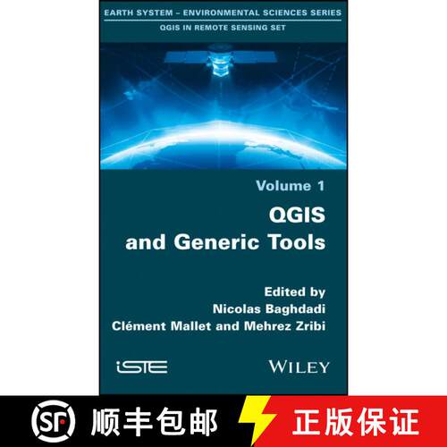 【3-4周达】精装 Qgis And Generic Tools [Wiley环境学] [9781786301871]