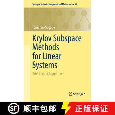 【3-4周达】精装 Krylov Subspace Methods for Linear Systems : Principles of Algorithms [9789811985317]
