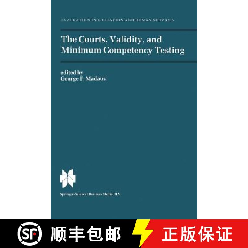 【3-4周达】The Courts, Validity, and Minimum Competency Testing [9789401753661]