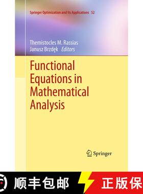 【3-4周达】Functional Equations in Mathematical Analysis (Softcover reprint of the original 1st ed. 2... [9781493951406]