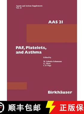 【3-4周达】Paf, Platelets, and Asthma [9783034874533]