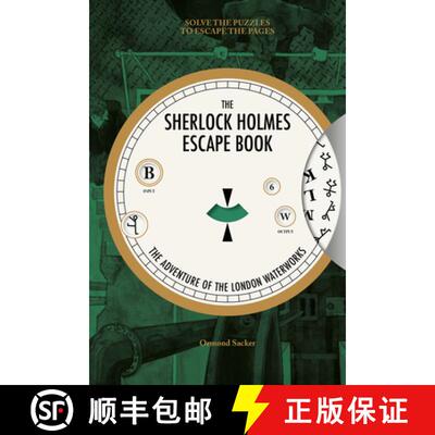 【3-4周达】Sherlock Holmes Escape Book, The: The Adventure of the London Waterworks: Solve The Puzzle... [9781781453483]