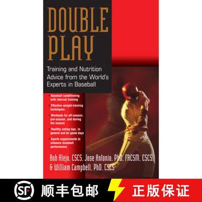 【3-4周达】Double Play : Training and Nutrition Advice from the World's Experts in Baseball [9781591201809]