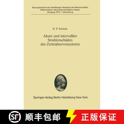 【3-4周达】Akute und intervalläre Strahlenschäden des Zentralnervensystems: Morphologische Analyse ... [9783540093879]