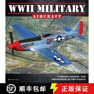 Aircraft Calendar WWII Wall 4周达 9781549253850 Military Mini 2026