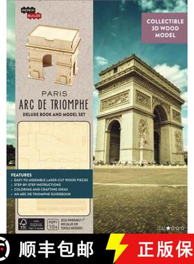 Incredibuilds: Paris: ARC de Triomphe Deluxe Model and Book Set [9781682980729]
