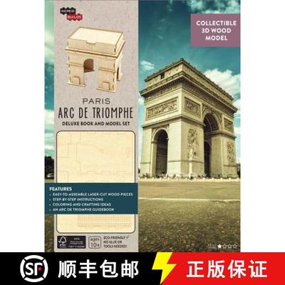 Incredibuilds: Paris: ARC de Triomphe Deluxe Model and Book Set [9781682980729]