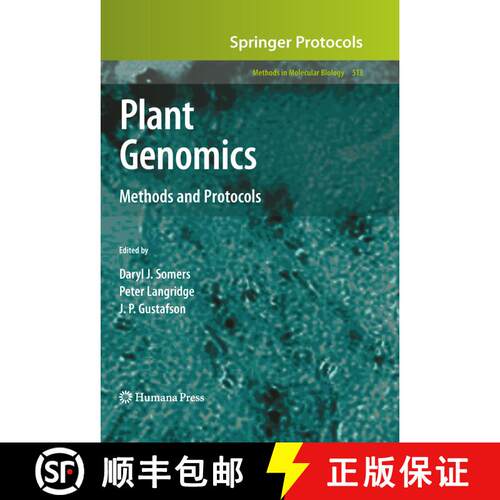 【3-4周达】Plant Genomics: Methods and Protocols (Softcover reprint of hardcover 1st ed. 2009) [9781617378737]