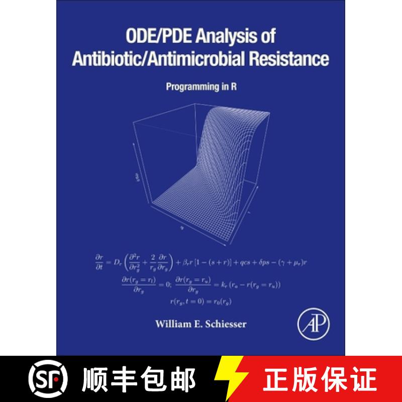 【3-4周达】ODE/PDE Analysis of Antibiotic/Antimicrobial Resistance: Programming in R [9780128240021]