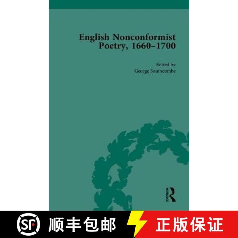 【4周达】English Nonconformist Poetry, 1660-1700 [9781851969654]