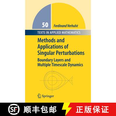 【3-4周达】精装 Methods and Applications of Singular Perturbations : Boundary Layers and Multiple Tim... [9780387229669]