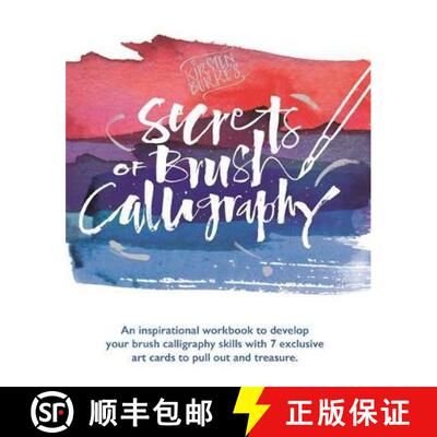 【3-4周达】Kirsten Burke's Secrets of Brush Calligraphy [9781787413214]