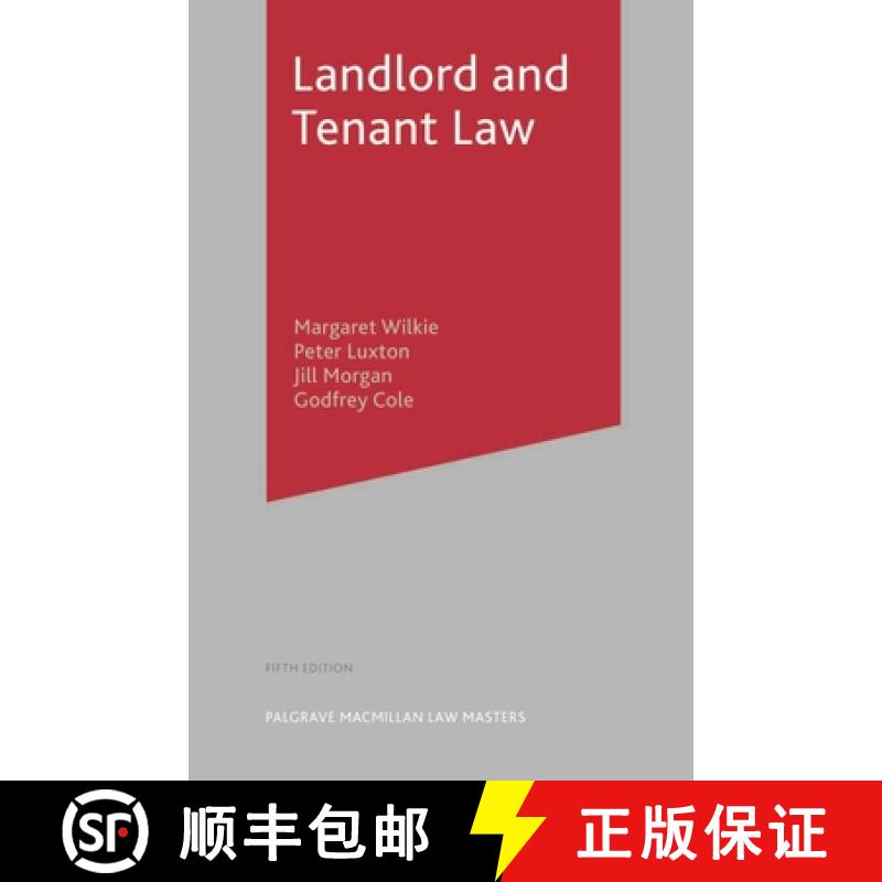 【3-4周达】Landlord and Tenant Law: Fifth Edition [9781403917546]