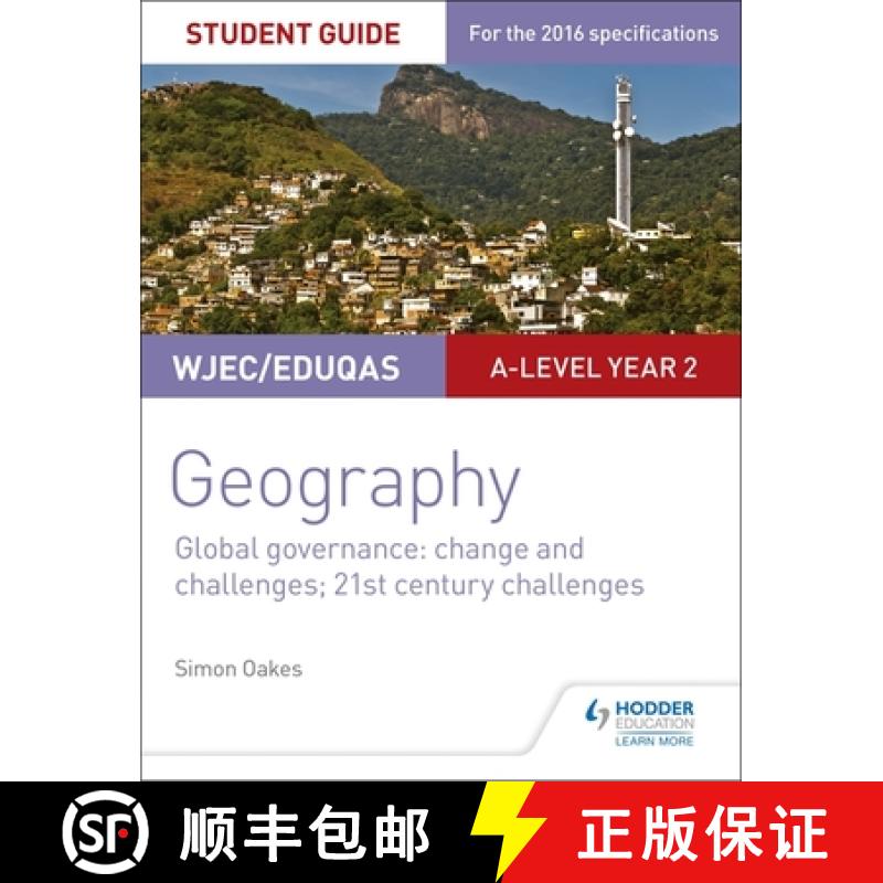 【2-3周达】WJEC/Eduqas A-level Geography Student Guide 5: Global Governance: Change and challenges; 2... [9781471864162]