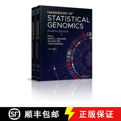【3-4周达】精装 Handbook Of Statistical Genomics 4E 2V Set [Wiley统计学] [9781119429142]
