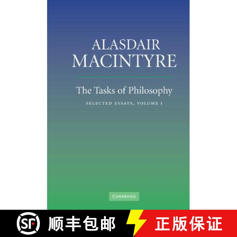 【3-4周达】The Tasks of Philosophy, Volume 1: Selected Essays [9780521854375]