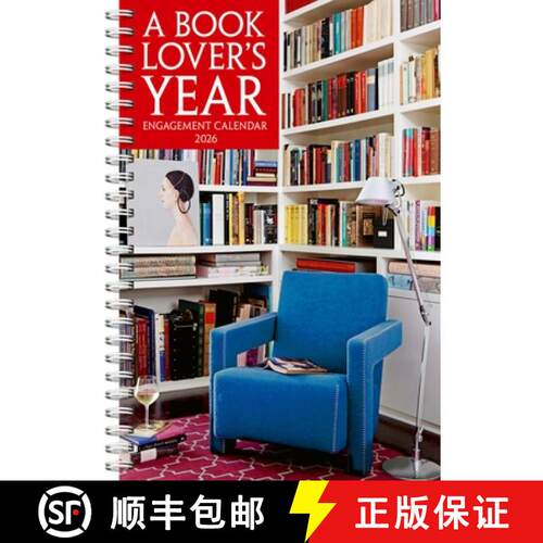 【3-4周达】A Book Lover's Year Engagement Calendar 2026: A Year of Literary Quotes, Trivia, History, ... [9781523531417]