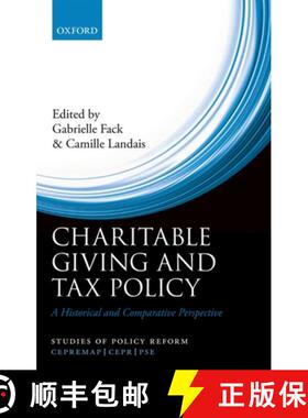 【3-4周达】Charitable Giving and Tax Policy: A Historical and Comparative Perspective [9780198723660]
