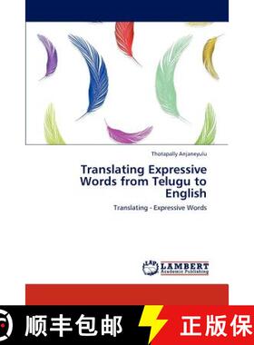 预订 Translating Expressive Words from Telugu to English [9783846581193]